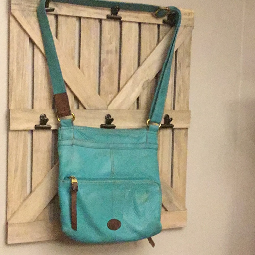 Fossil Leather Crossbody purse